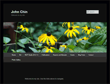 Tablet Screenshot of johnchin.net